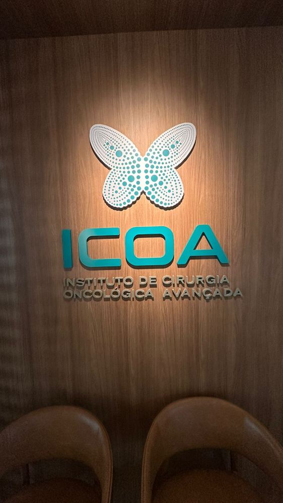 Chegada ao ICOA, no Incor, em São José do Rio Preto